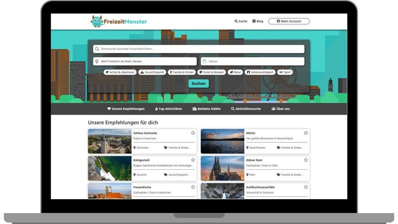 FreizeitMonster-Website