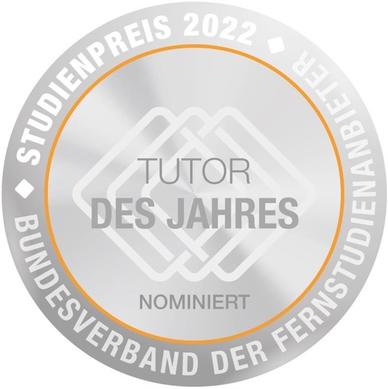 Nominierung Tutor des Jahres 2022